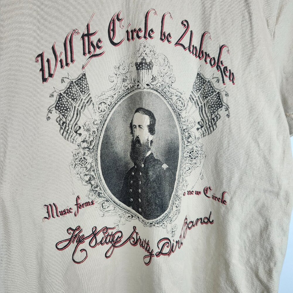 Will the Circle Be Unbroken Nitty Gritty Dirt Band Graphic T Size S/M
